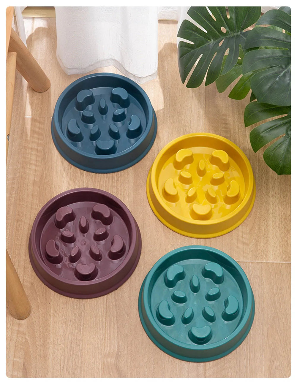 Pet Plastic Feeding Bowl