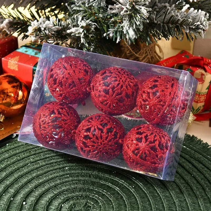 Christmas Glitter Ornament Balls