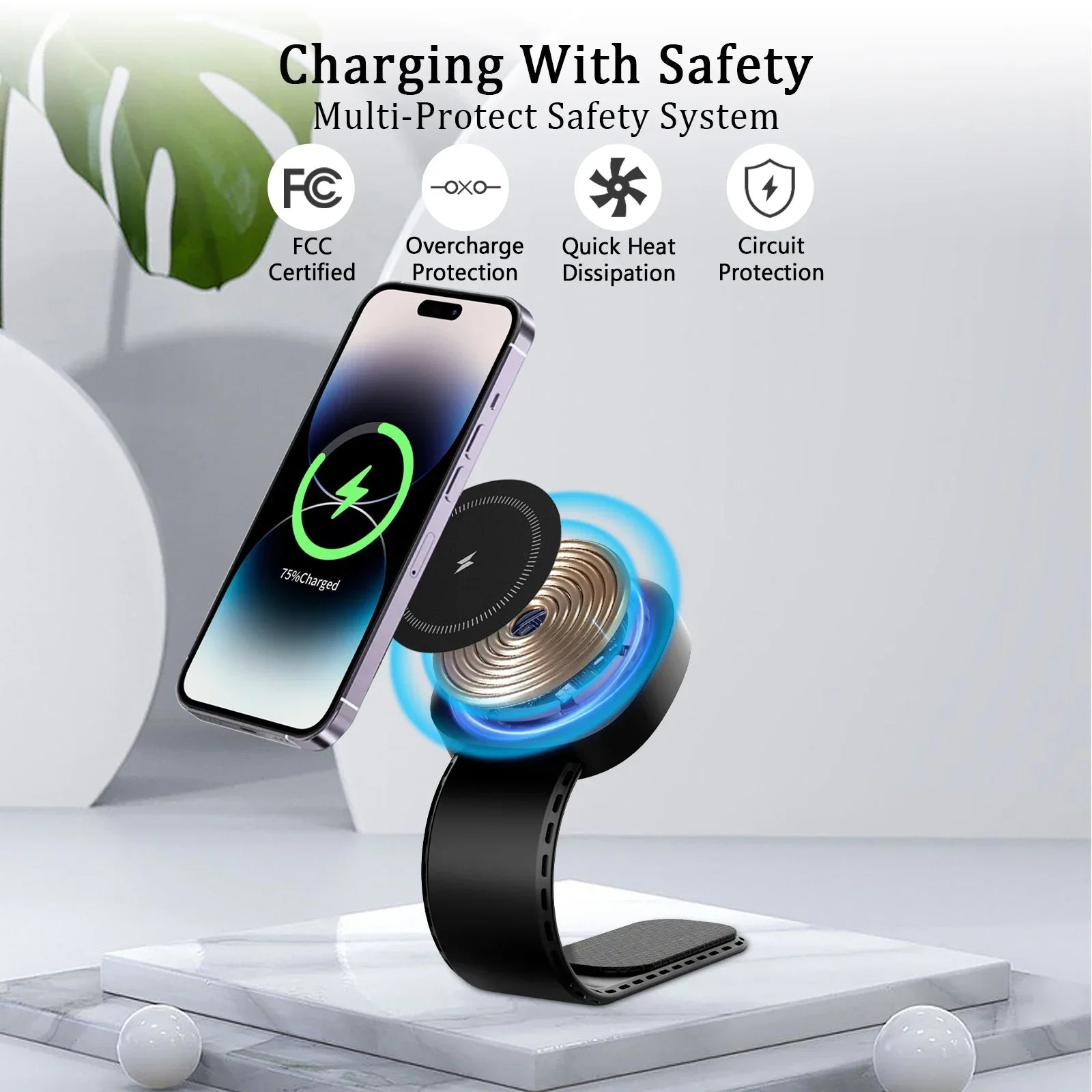 Magnetic Wireless Charger Pad