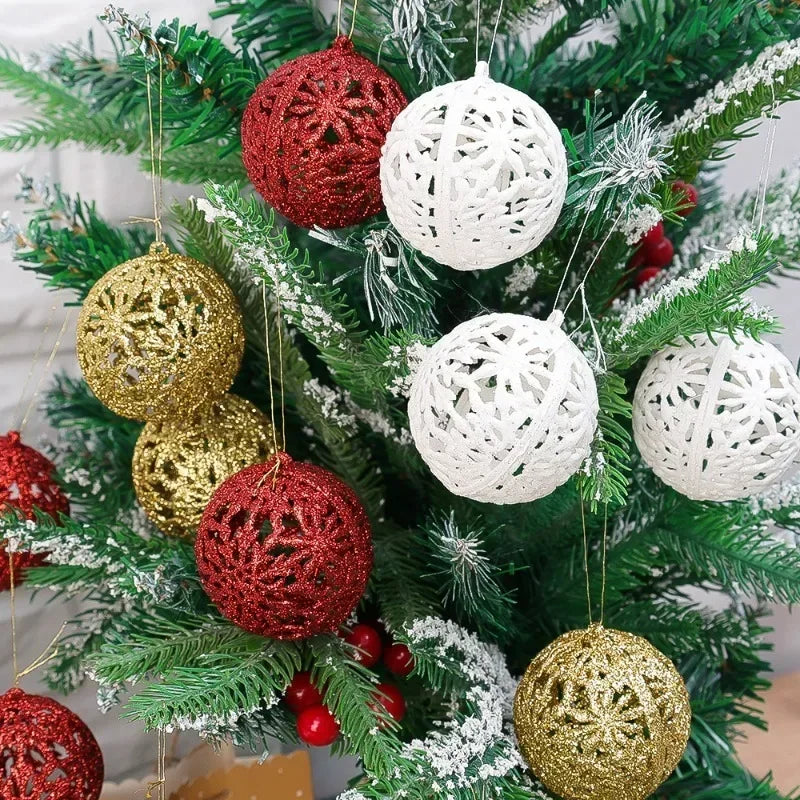 Christmas Glitter Ornament Balls