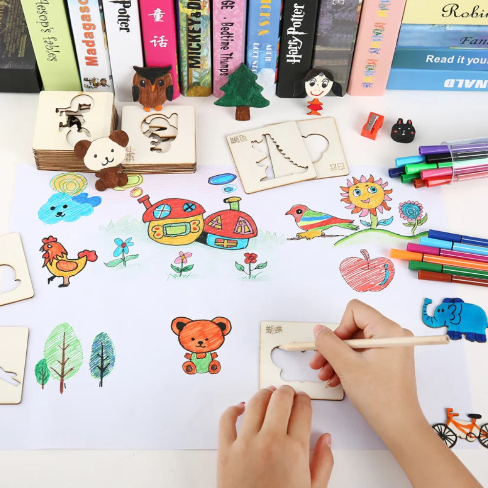 Montessori Kids Toys Drawing Toys