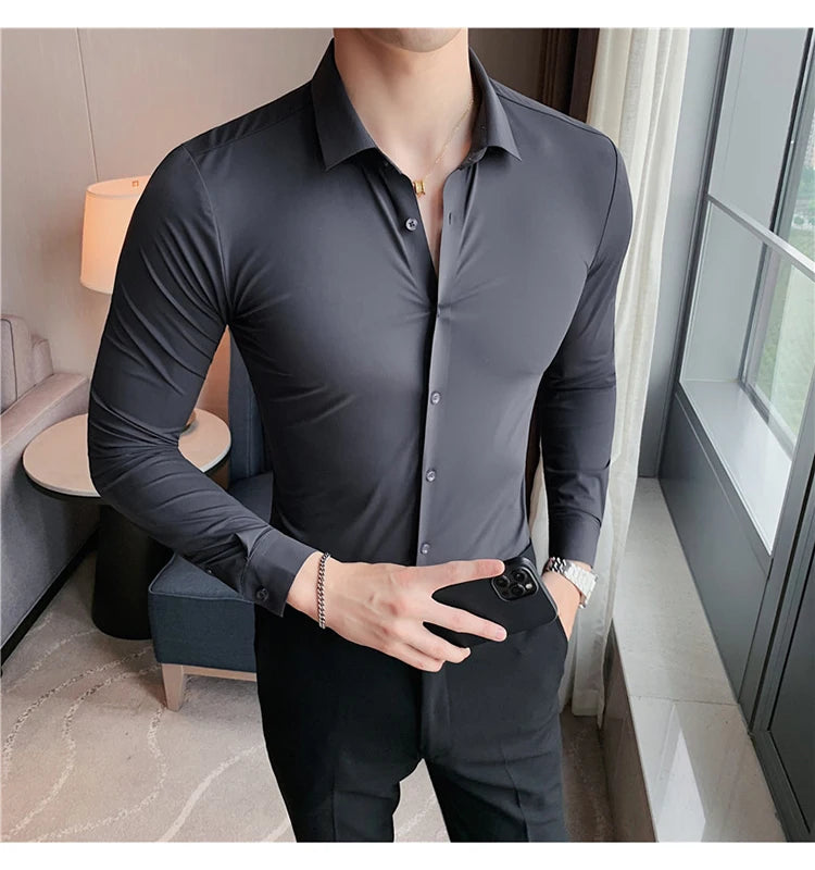 High Elasticity Seamless Shirts