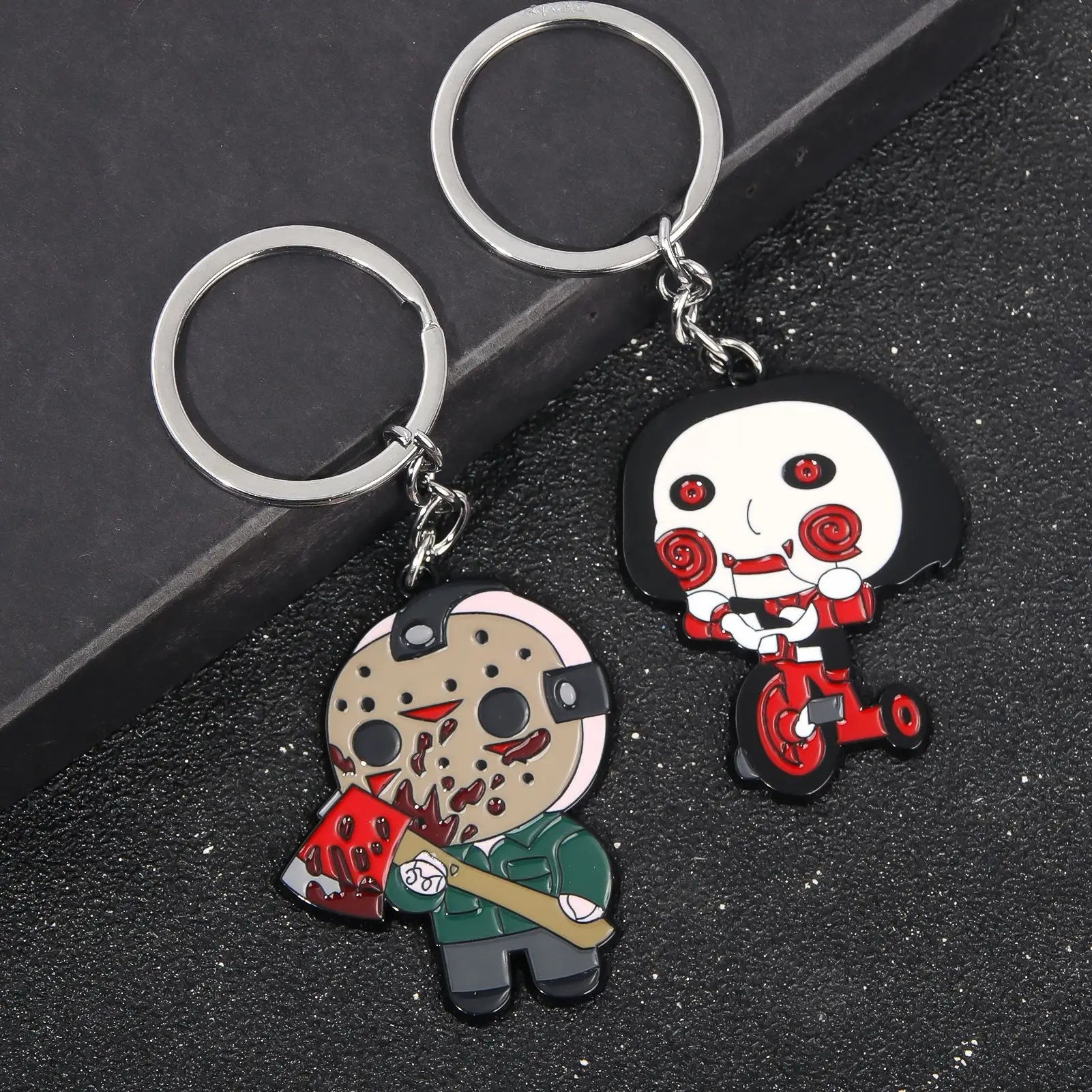 Horror Killer Enamel Keychain