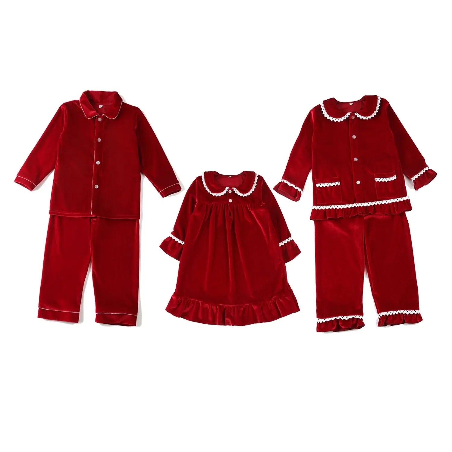 Ruffle Baby Family Matching Pyjamas