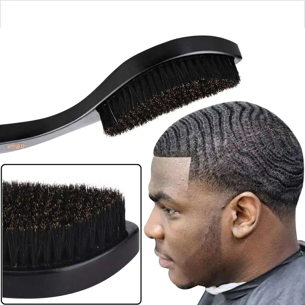 Men's Slcked Styling Comb Beard Hair Brush