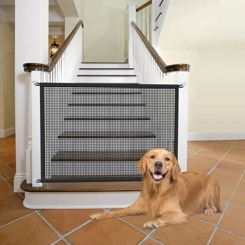 Pet Dog Fence Gate Safe Guard Safety