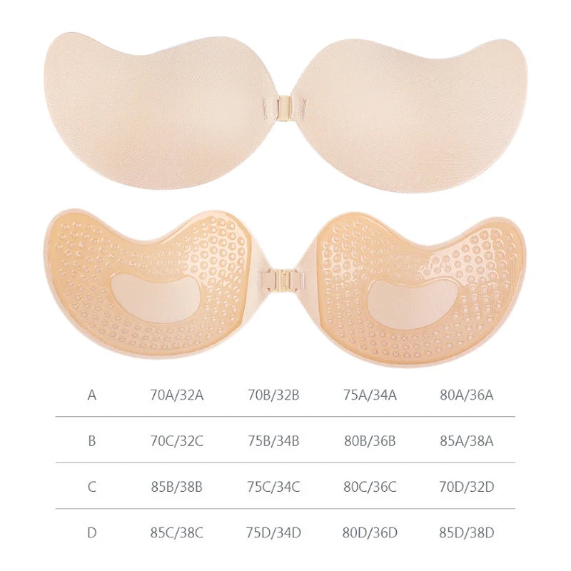 Invisible Self-Adhesive Bra Pads for Women