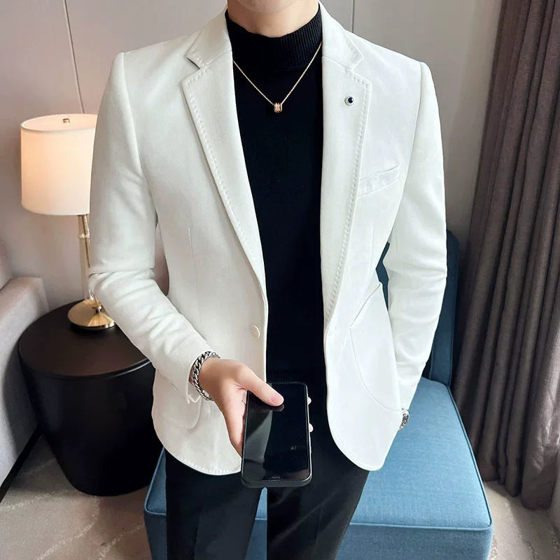 Men's Slim Fit Blazer Coat