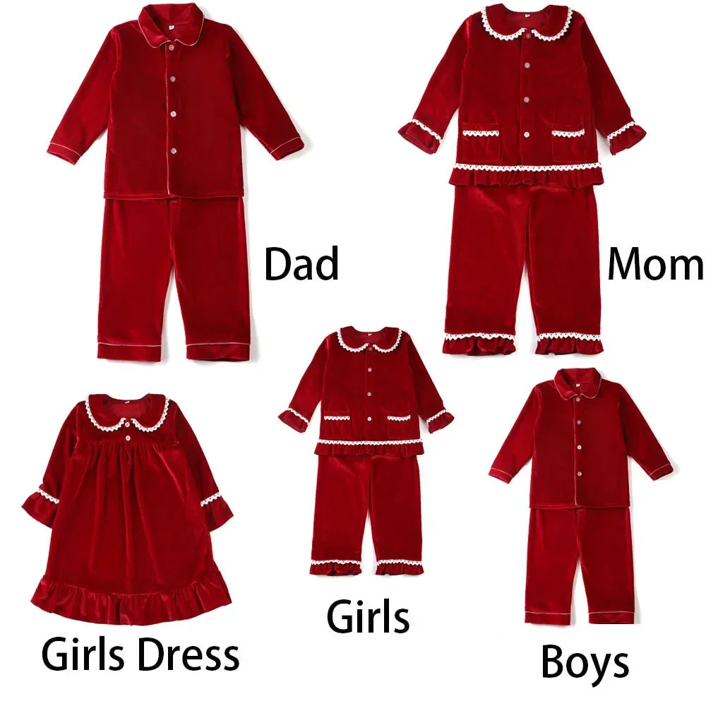 Ruffle Baby Family Matching Pyjamas