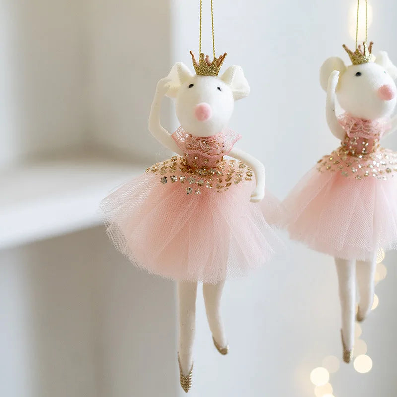 Christmas mouse decoration