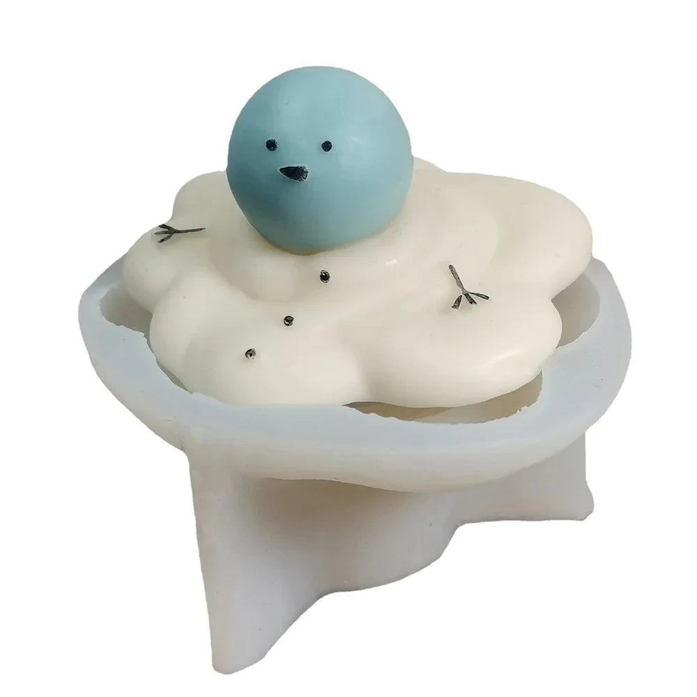 Melt Snowman Candle