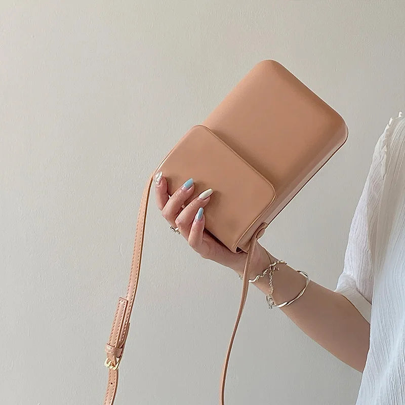 Mini PU Leather Crossbody Shoulder Bag