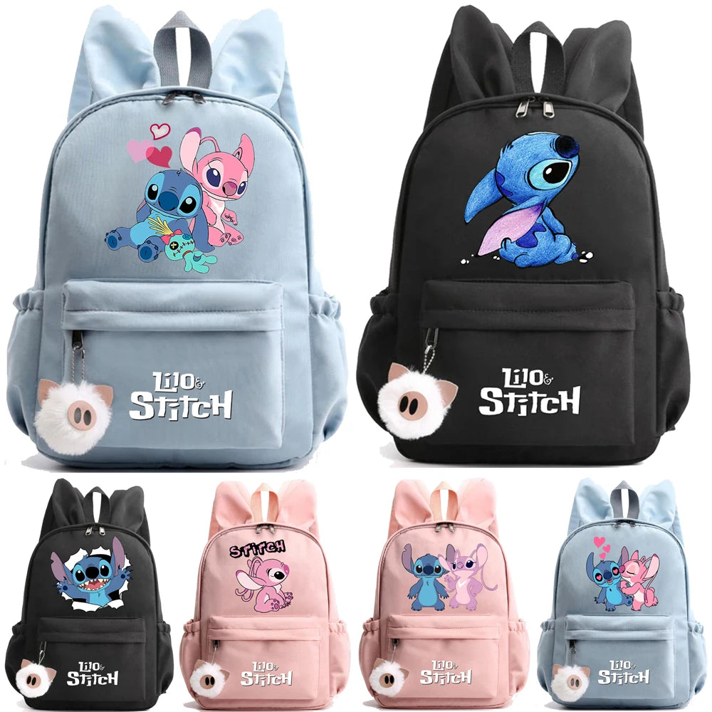 Cute Disney Lilo Stitch Backpack for Children