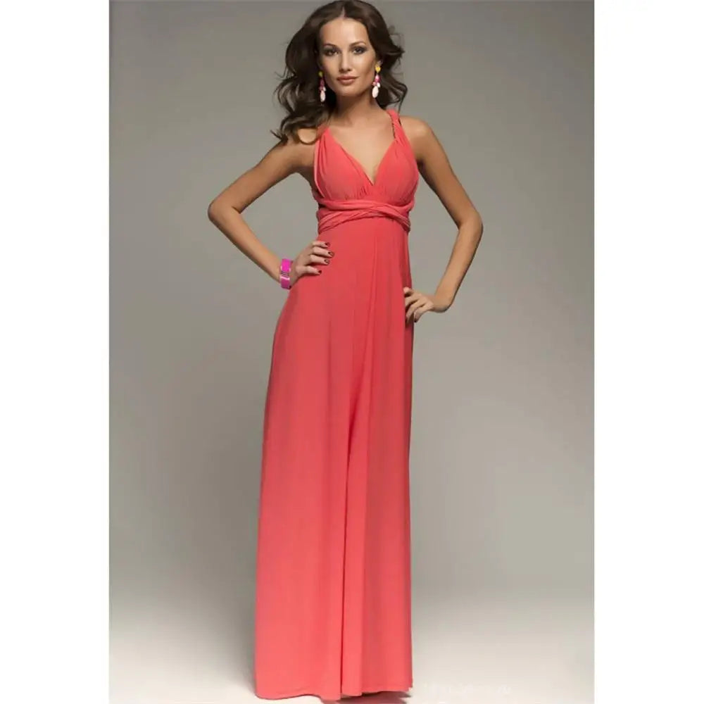 Wrap Bandage Long Dress