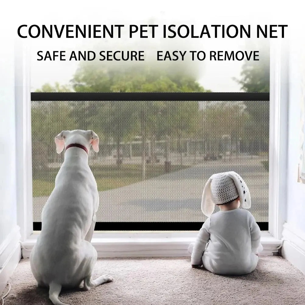 Pet Dog Fence Gate Safe Guard Safety