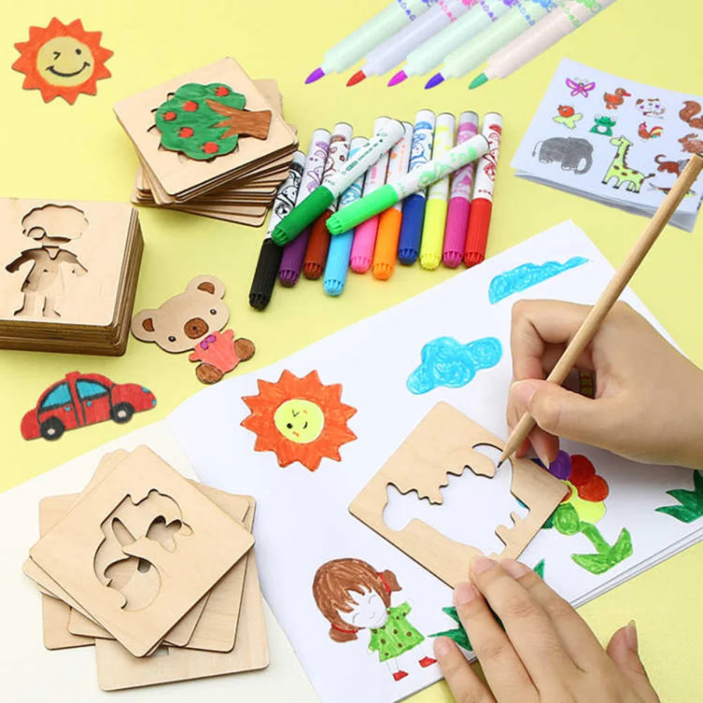 Montessori Kids Toys Drawing Toys