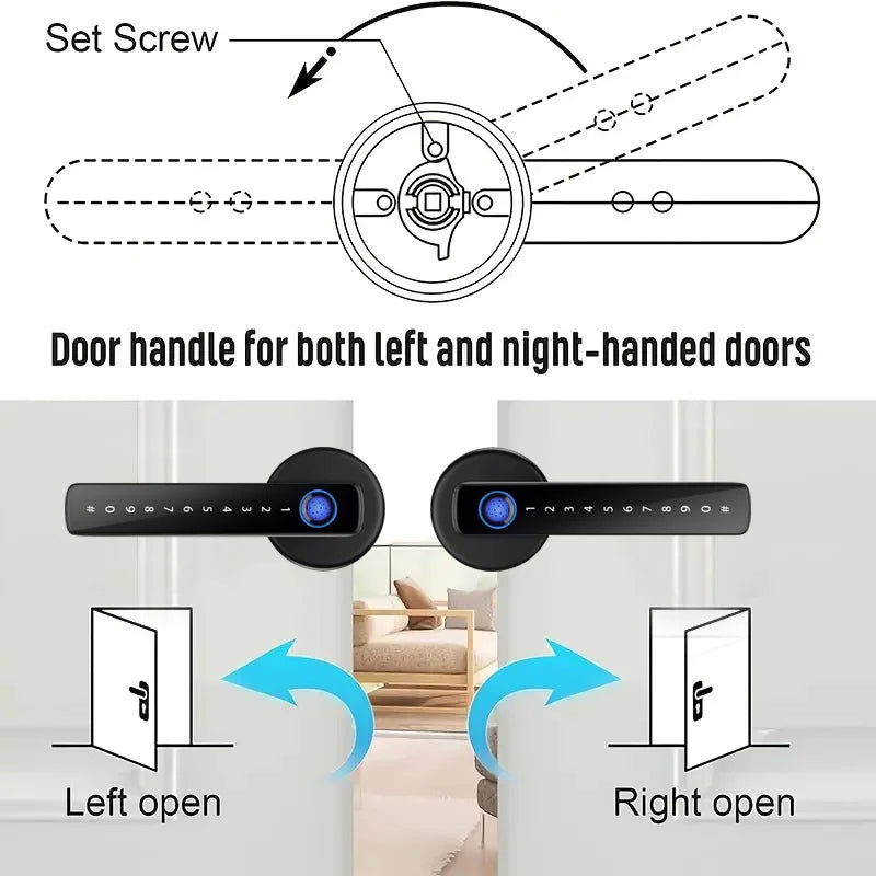 S Smart Door Lock Handle