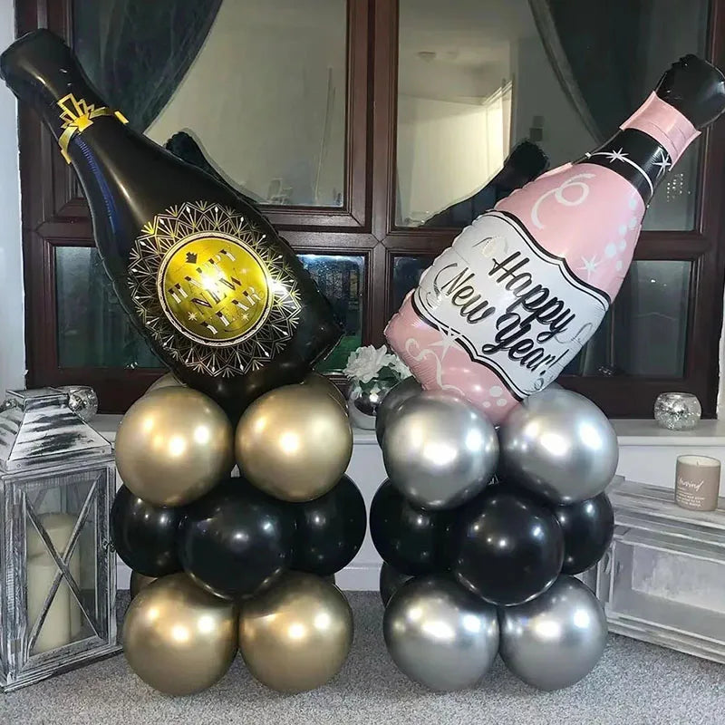 Black Gold Big Wine Bottle