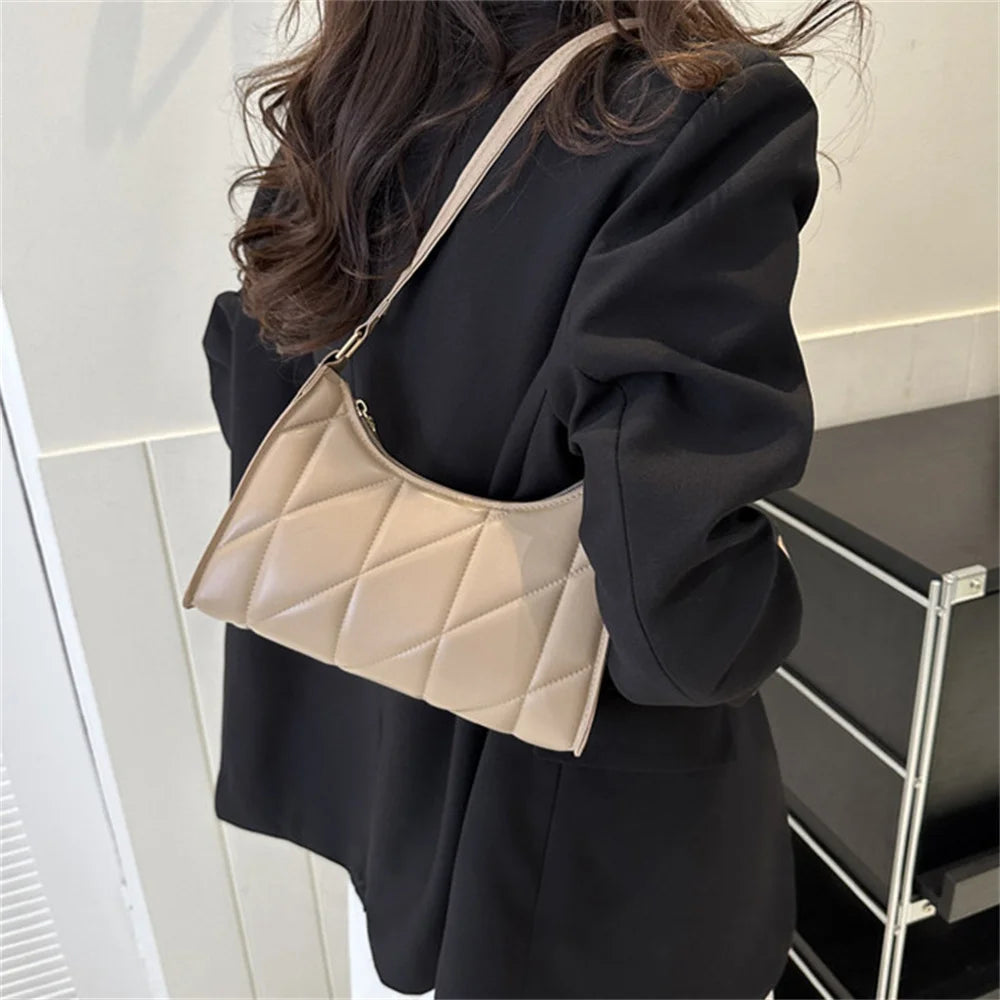 PU Leather Shoulder Bag