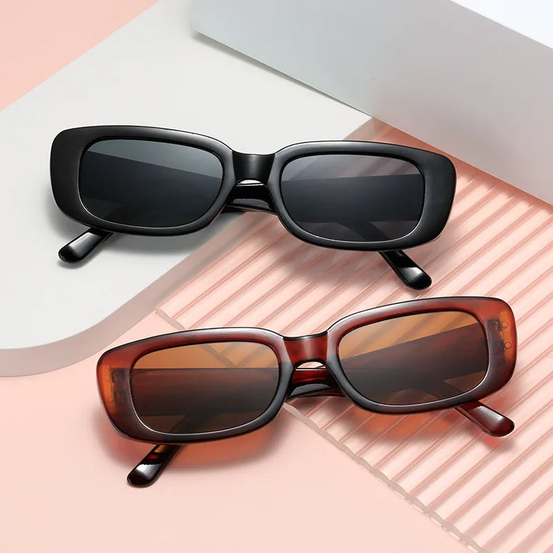 Retro Small Rectangle Sunglasses