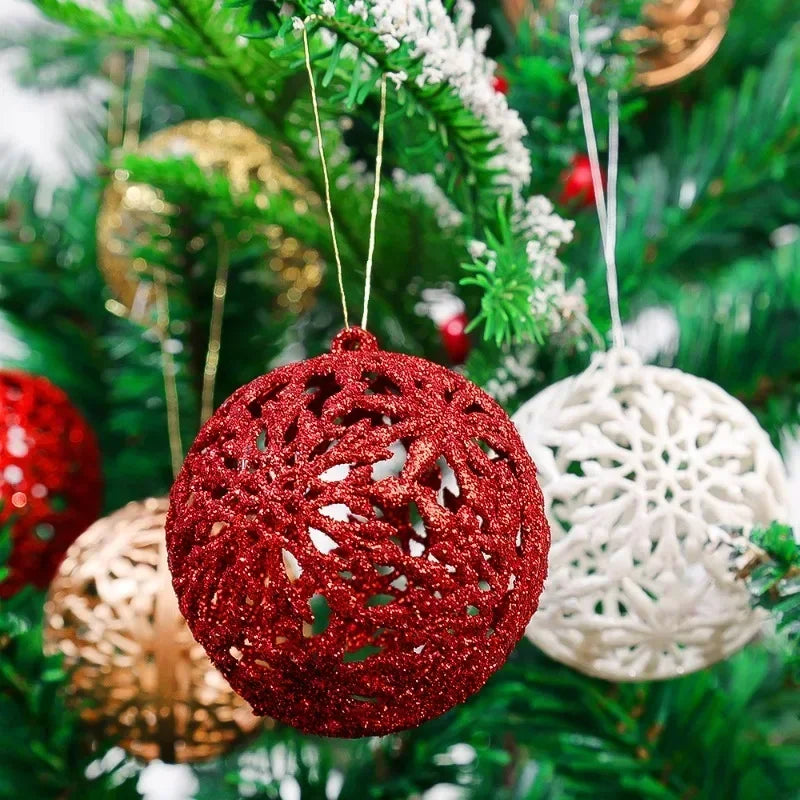 Christmas Glitter Ornament Balls