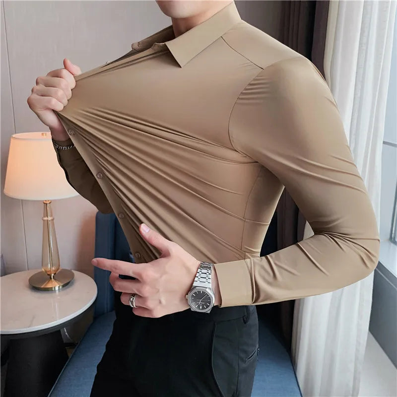 High Elasticity Seamless Shirts