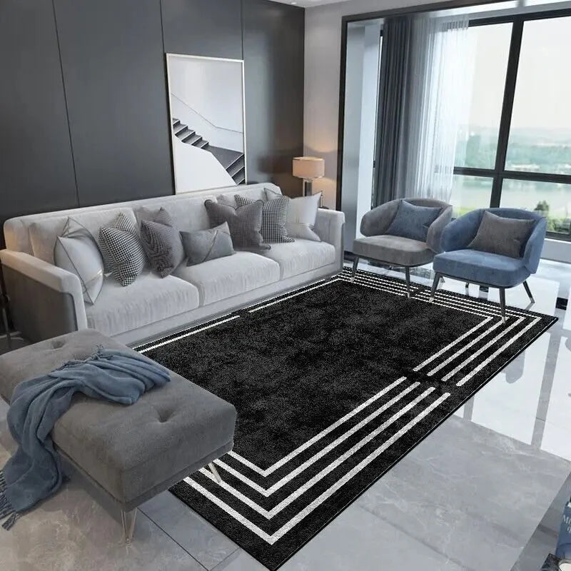 Nordic Light Luxury Grey Carpet