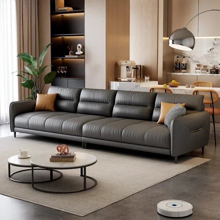 Italian Minimalist Technology Fabric Sofa