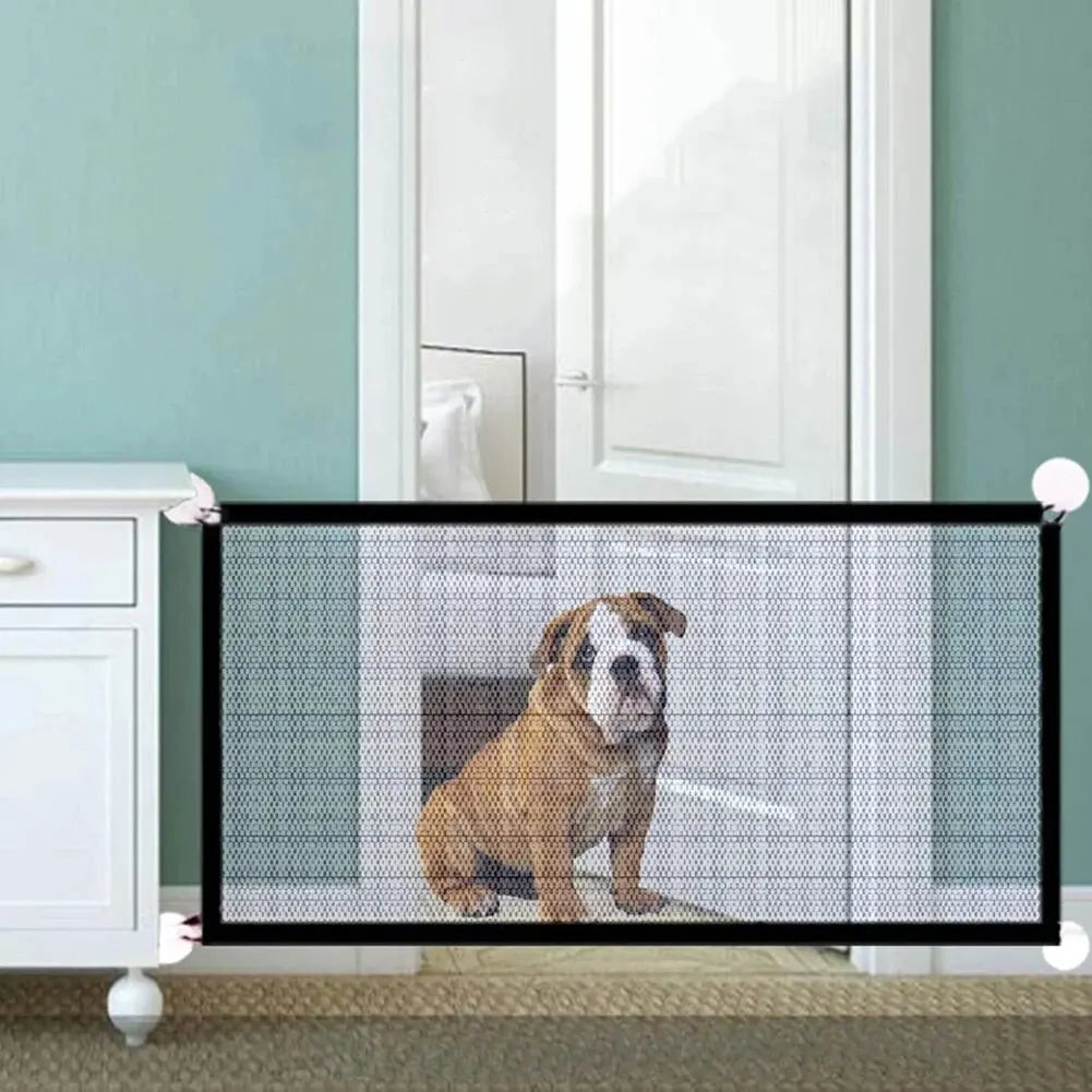 Pet Dog Fence Gate Safe Guard Safety