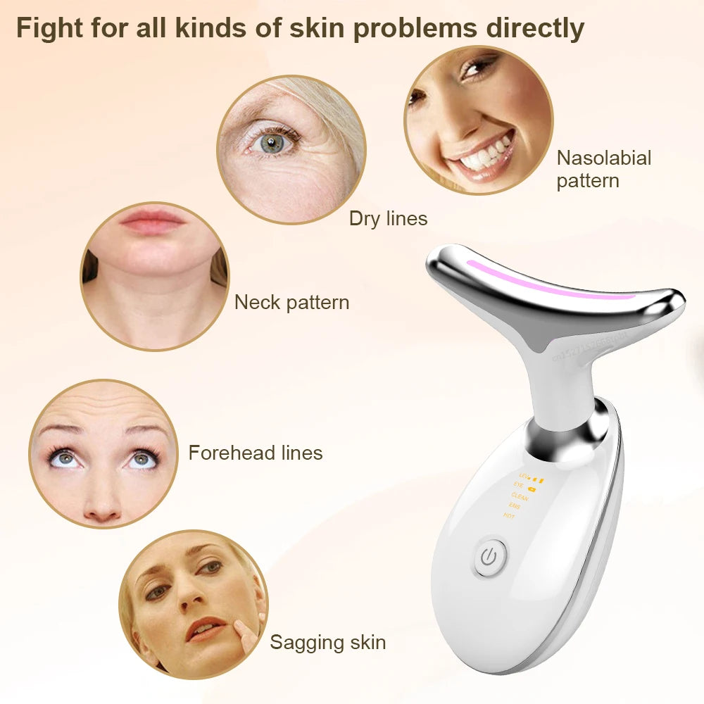 Face Neck Lifting Beauty Massager Device