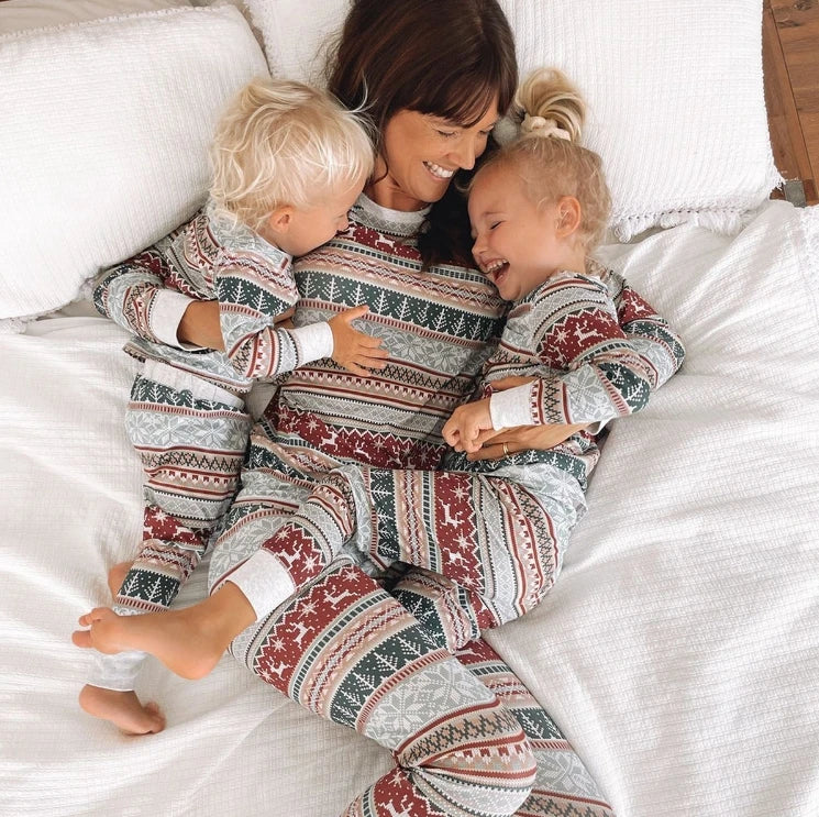 Cristmas Baby Family Look Outfits