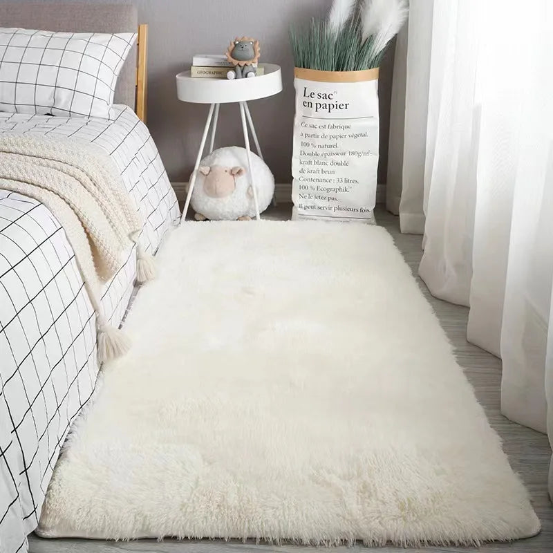 Fluffy Soft Area Rugs For Bedroom