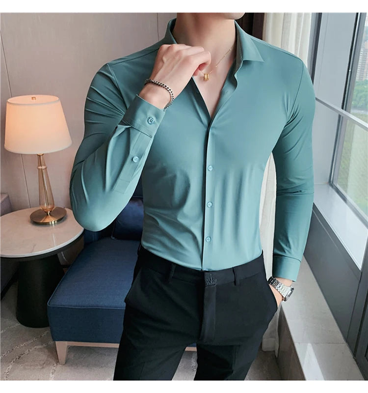 High Elasticity Seamless Shirts