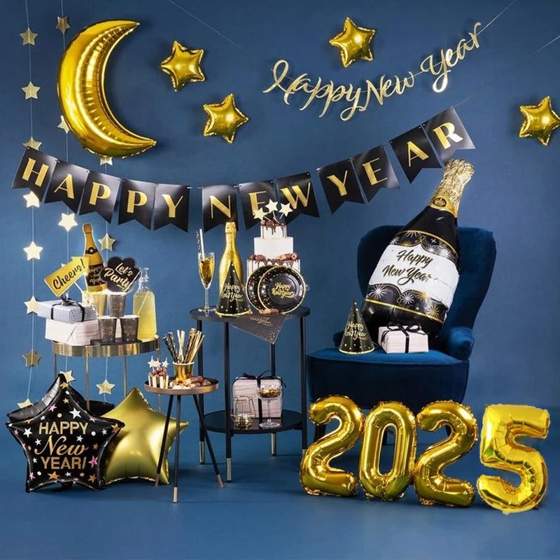 Happy New Year Decorations 2025