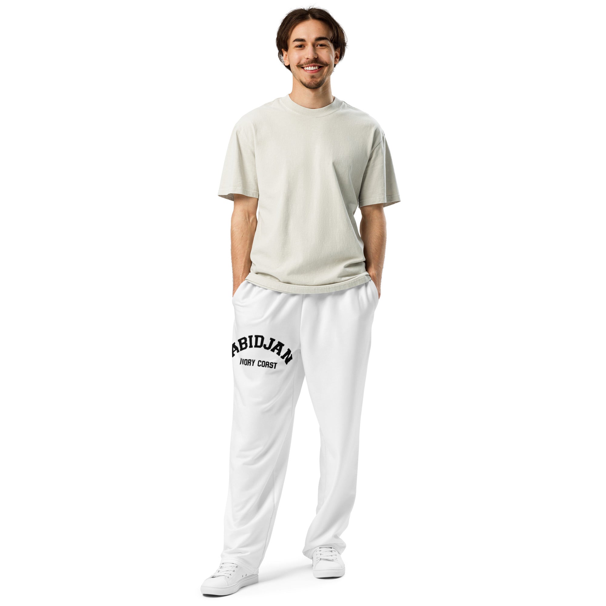 Wide-leg joggers