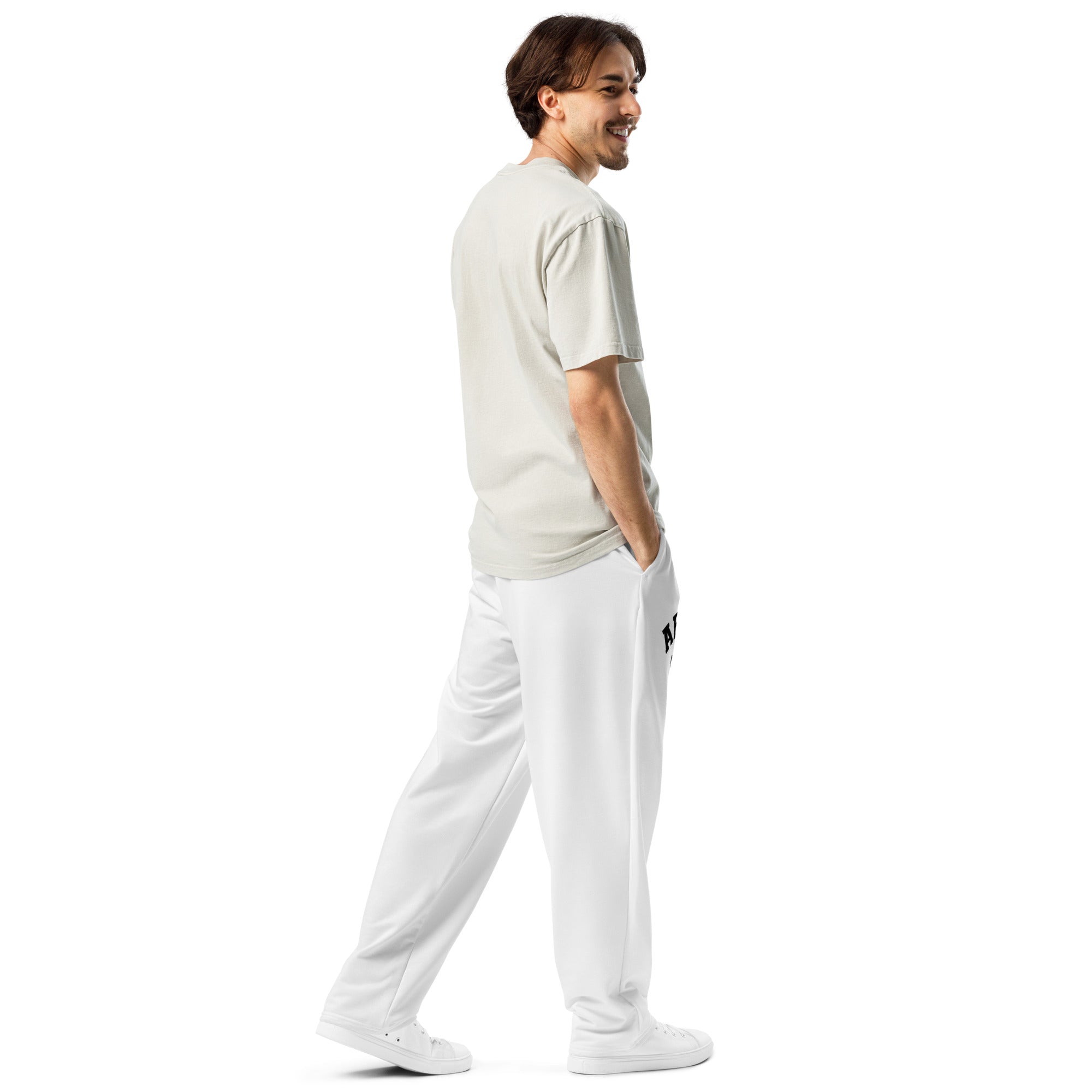 Wide-leg joggers