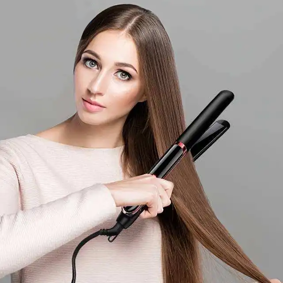 Professional Hair Straight Curling Iron