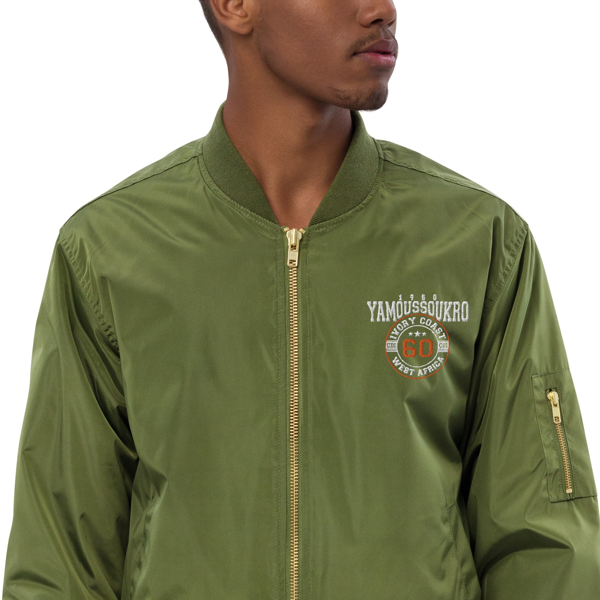 Premium recycled bomber jacket