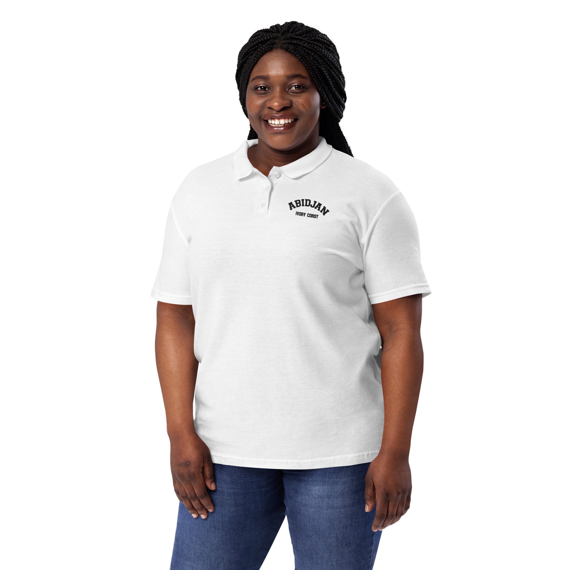 Women’s pique polo shirt